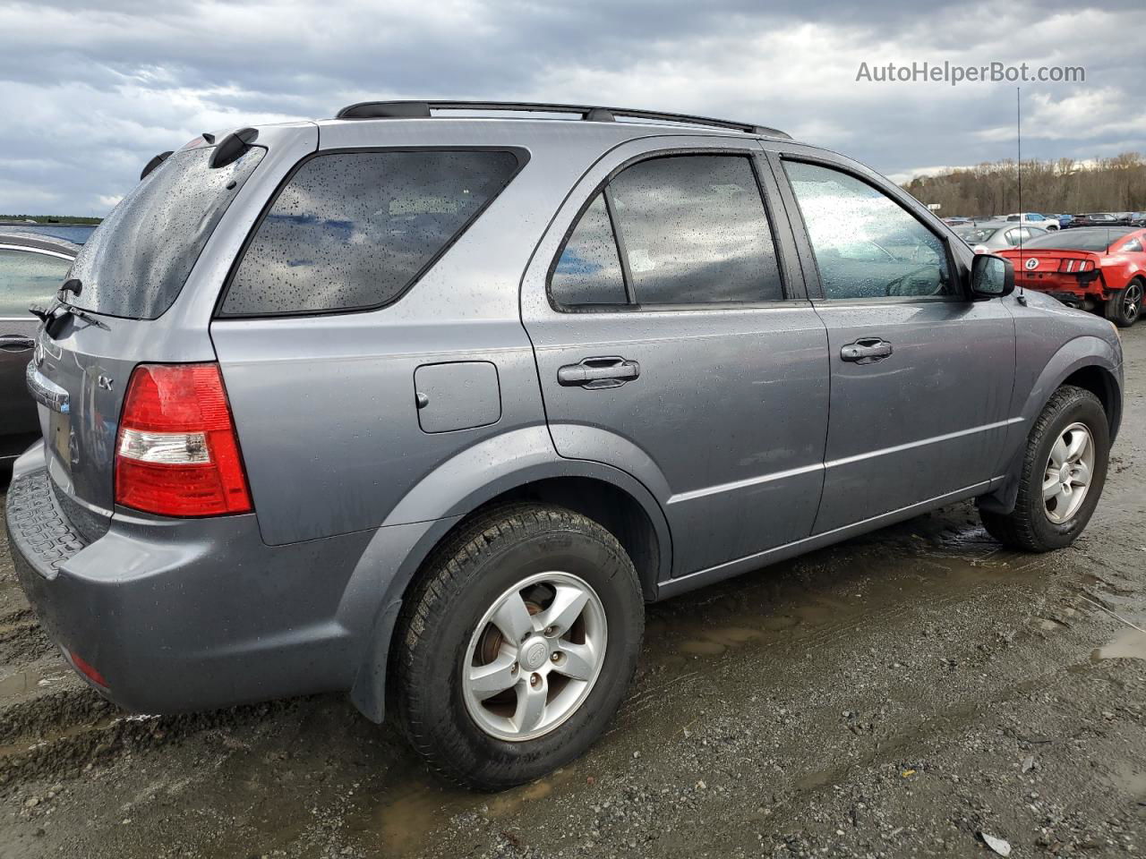 2008 Kia Sorento Ex Серый vin: KNDJD735685769092