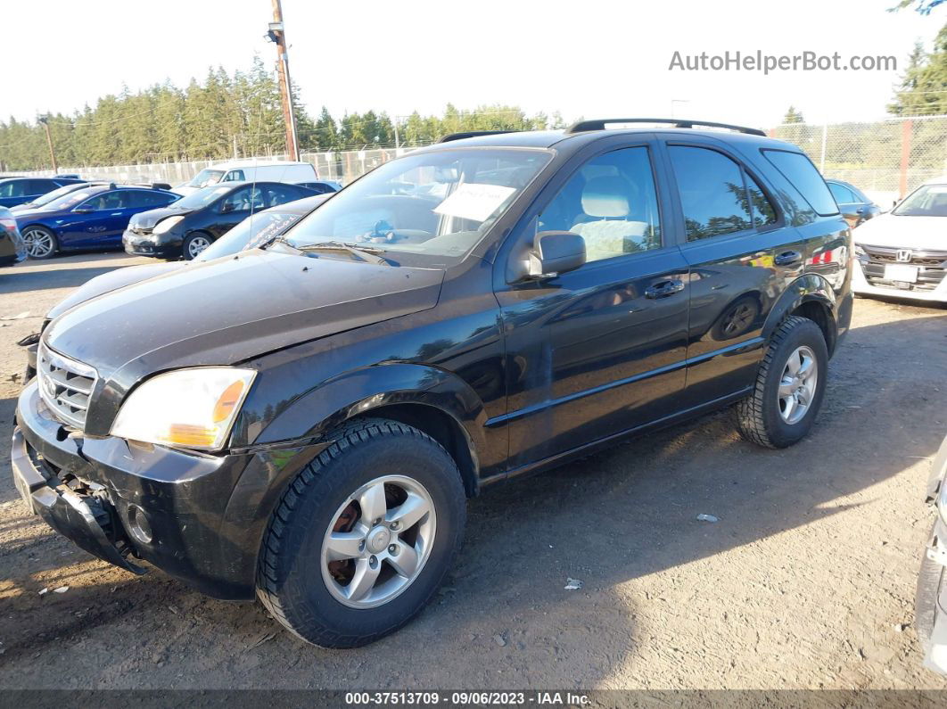 2008 Kia Sorento Lx Black vin: KNDJD735685775412