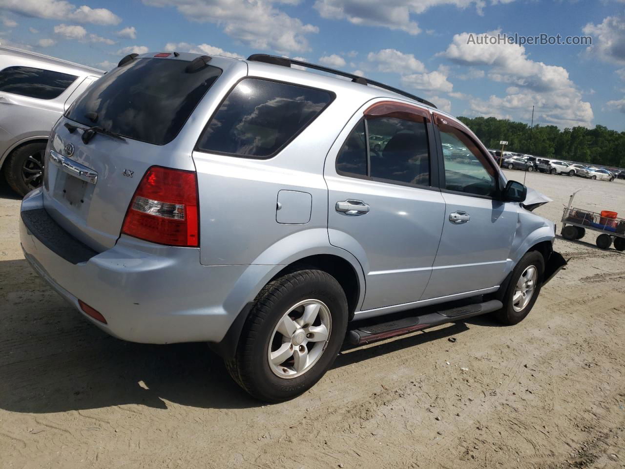 2008 Kia Sorento Ex Blue vin: KNDJD735685803242