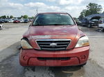 2008 Kia Sorento Ex Red vin: KNDJD735685815956