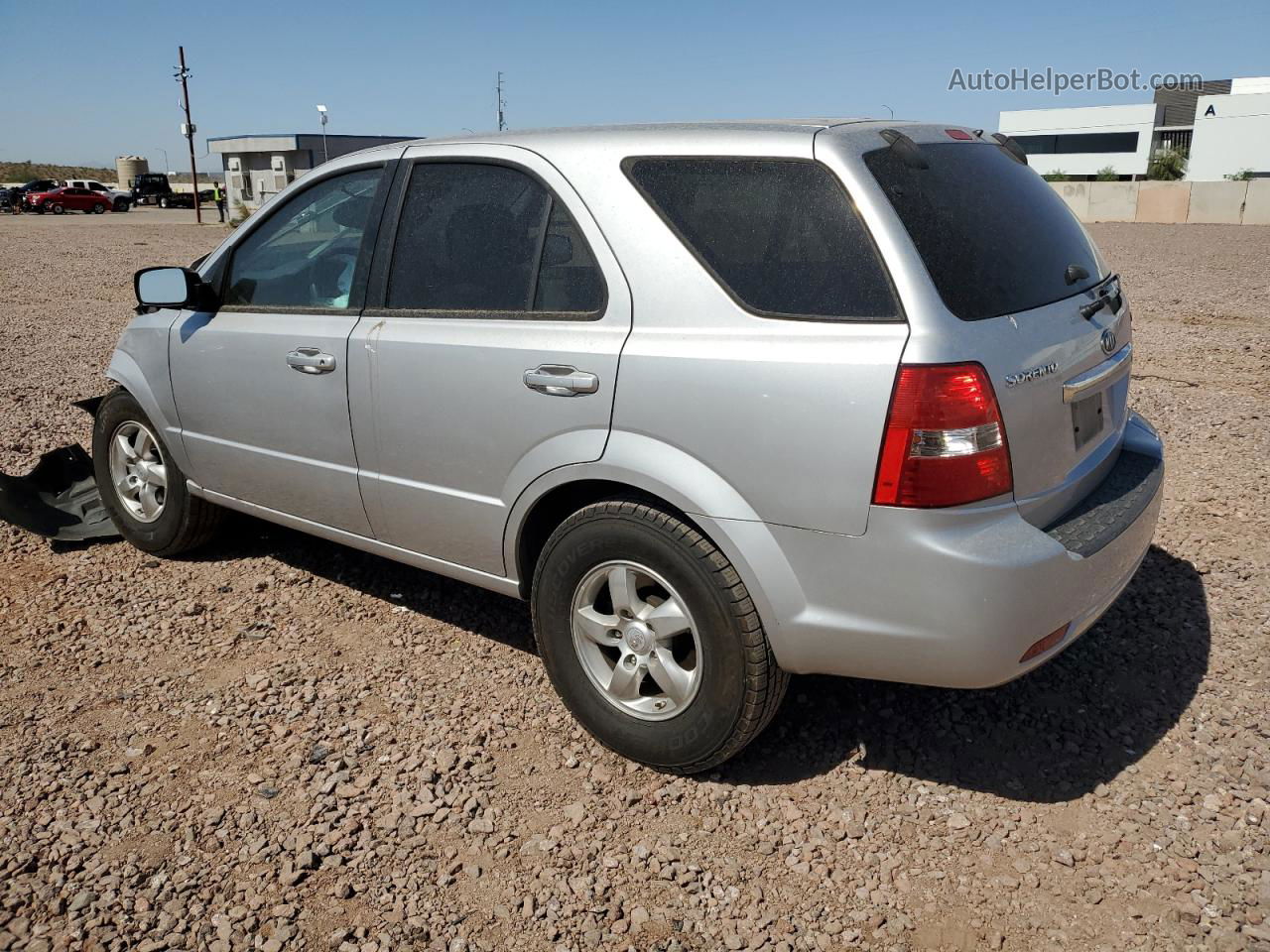 2008 Kia Sorento Ex Silver vin: KNDJD735685830781