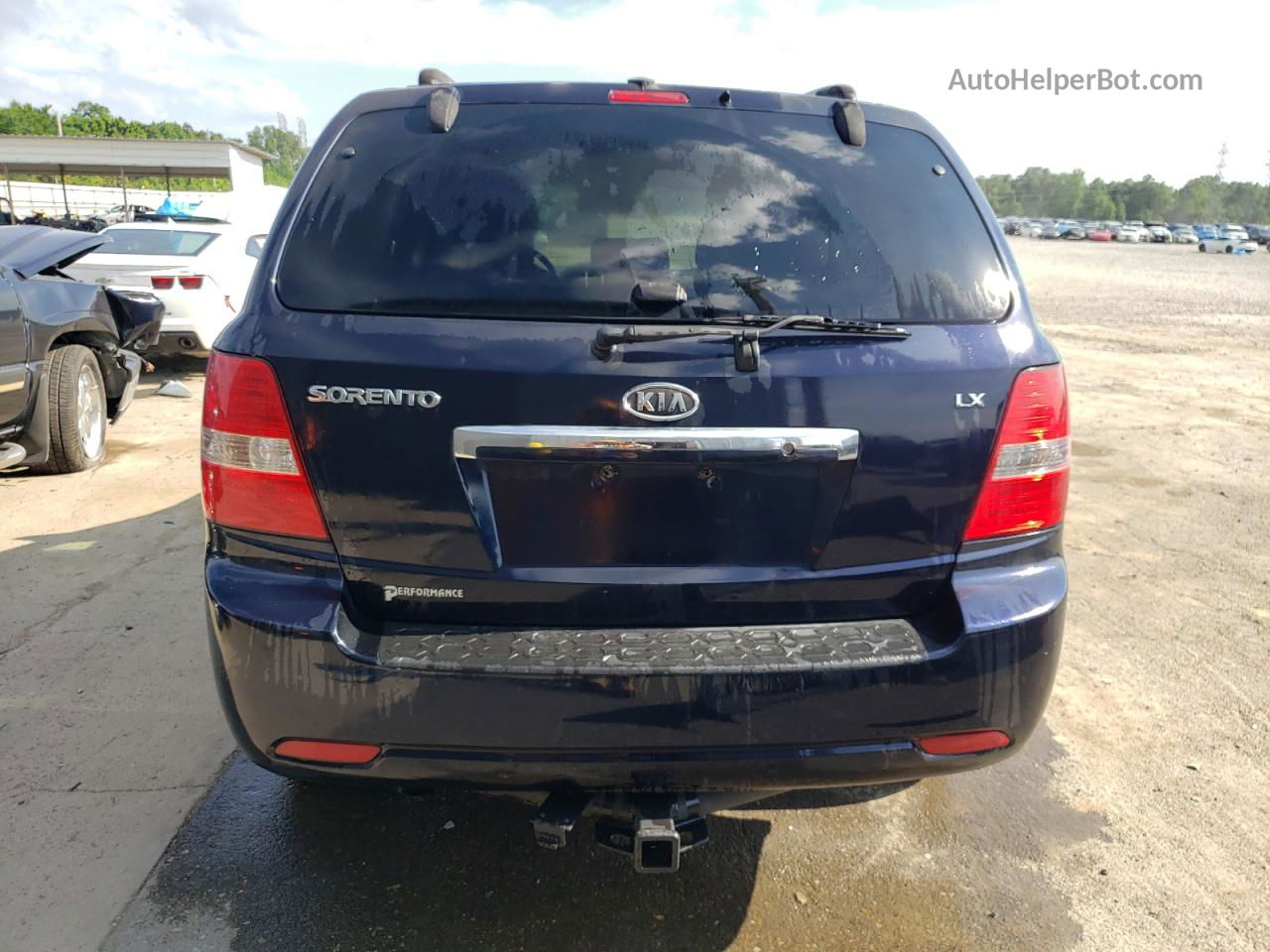 2008 Kia Sorento Ex Blue vin: KNDJD735685841277