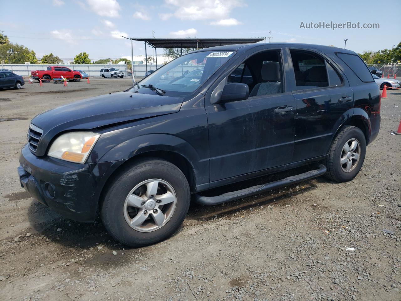 2008 Kia Sorento Ex Black vin: KNDJD735685854949