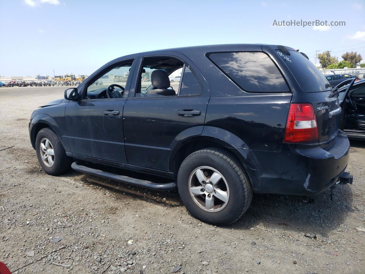 2008 Kia Sorento Ex Черный vin: KNDJD735685854949