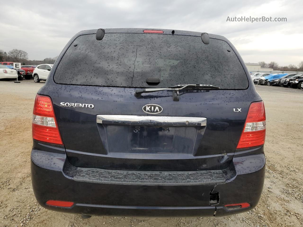 2008 Kia Sorento Ex Синий vin: KNDJD735685858399