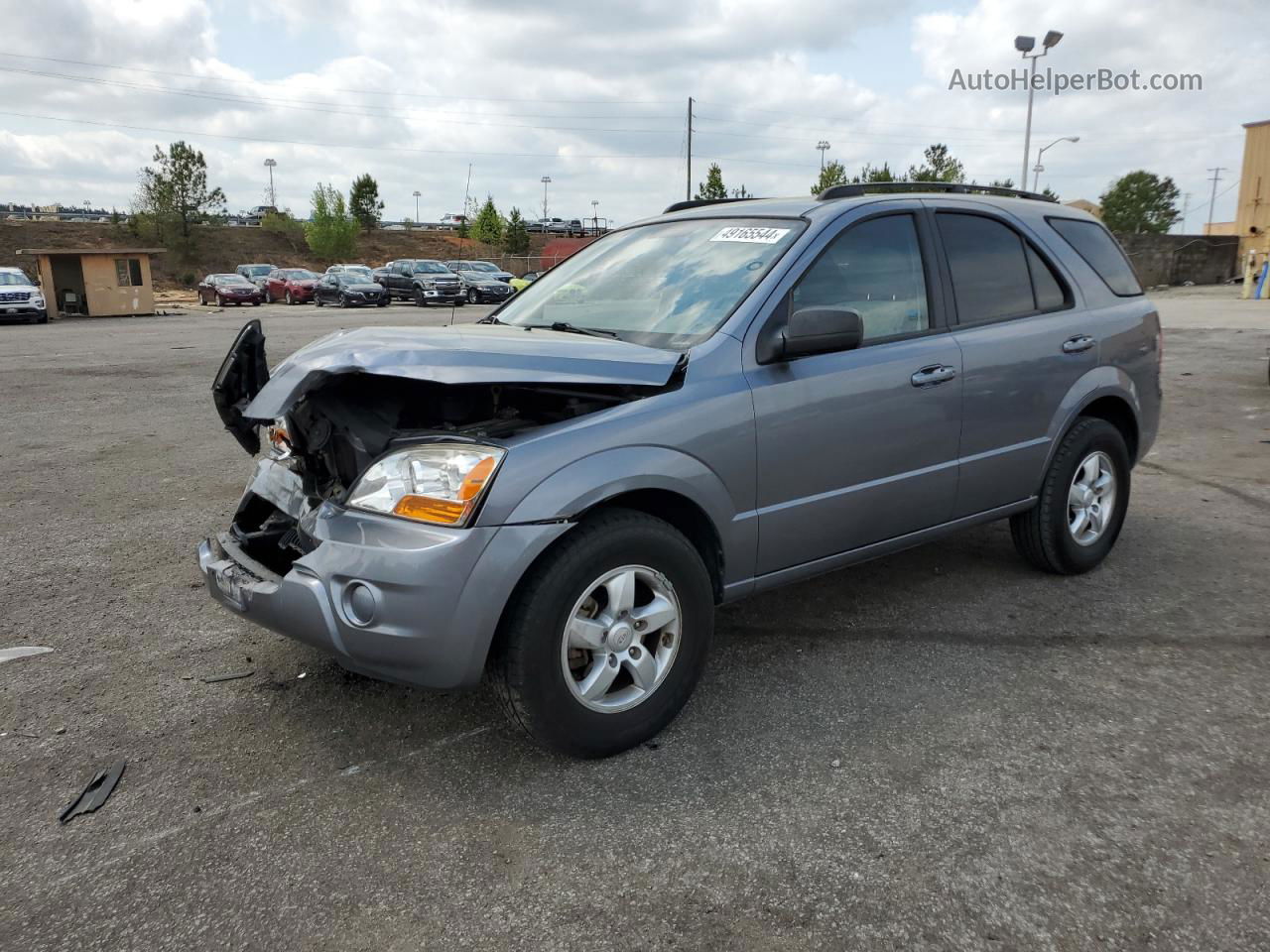 2008 Kia Sorento Ex Угольный vin: KNDJD735685861111