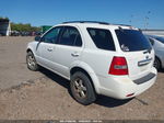 2008 Kia Sorento Lx White vin: KNDJD735785764919