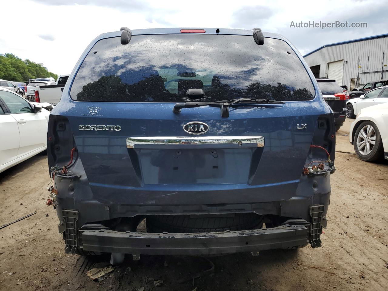 2008 Kia Sorento Ex Blue vin: KNDJD735785776827