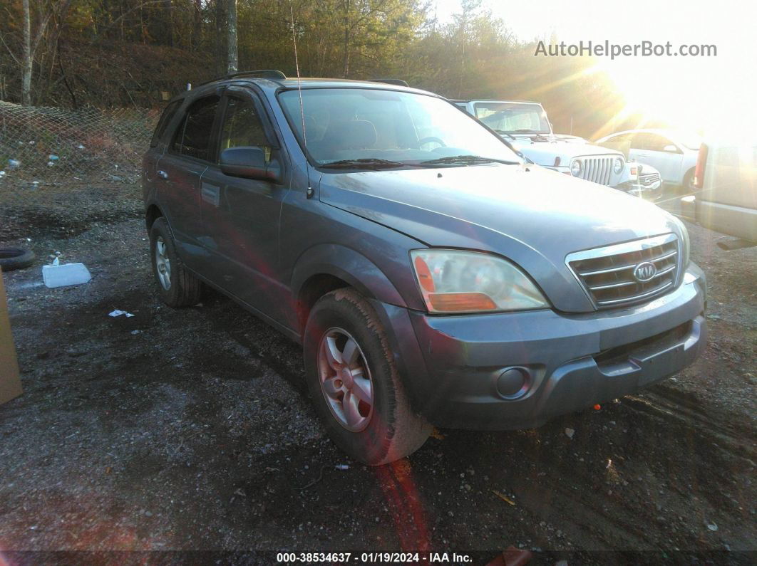 2008 Kia Sorento Lx Silver vin: KNDJD735785783597