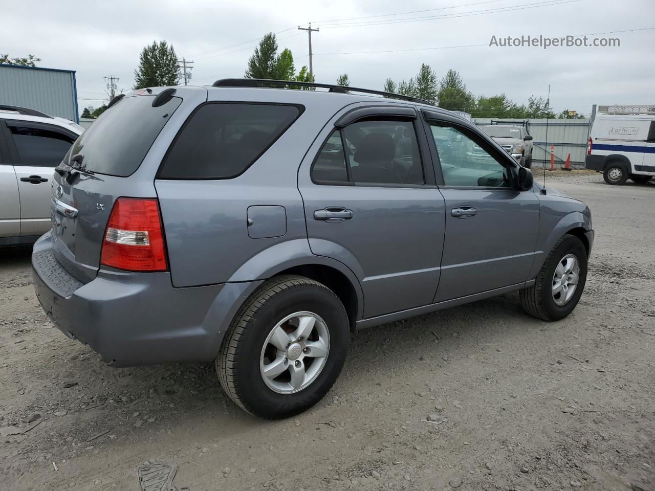 2008 Kia Sorento Ex Gray vin: KNDJD735785792297