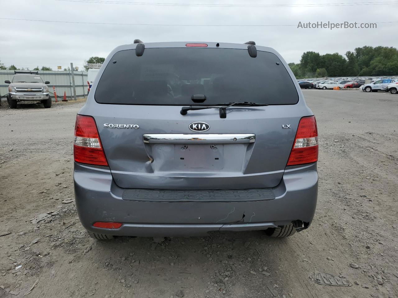 2008 Kia Sorento Ex Gray vin: KNDJD735785792297