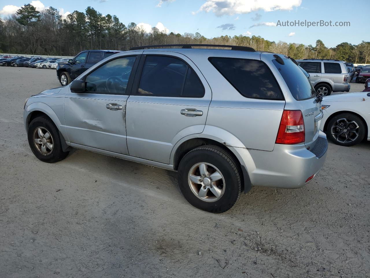 2008 Kia Sorento Ex Silver vin: KNDJD735785797791