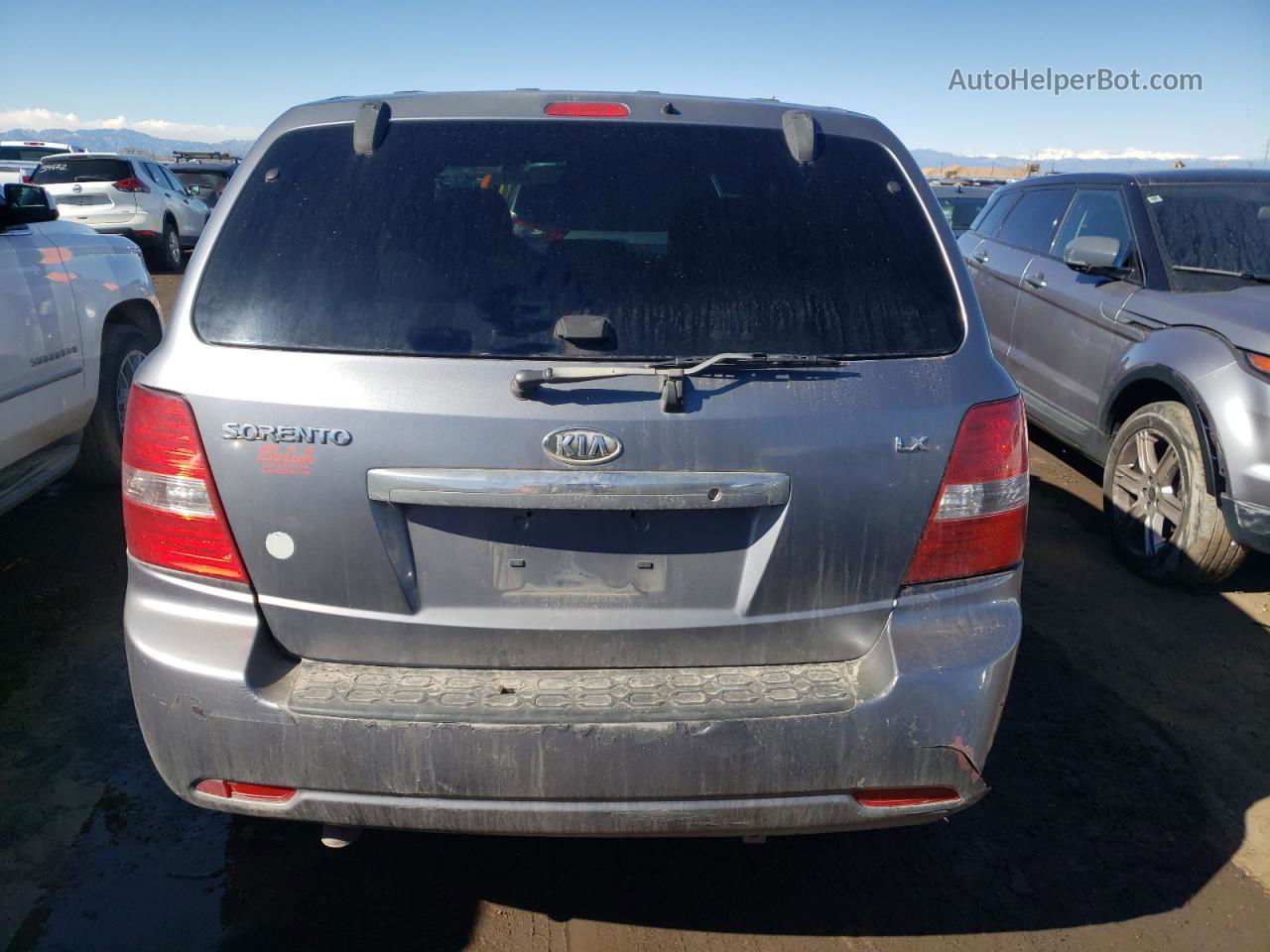 2008 Kia Sorento Ex Blue vin: KNDJD735785800124