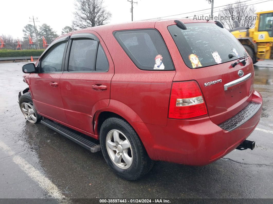 2008 Kia Sorento   Red vin: KNDJD735785816002