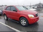 2008 Kia Sorento   Red vin: KNDJD735785816002