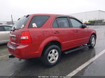 2008 Kia Sorento   Red vin: KNDJD735785816002