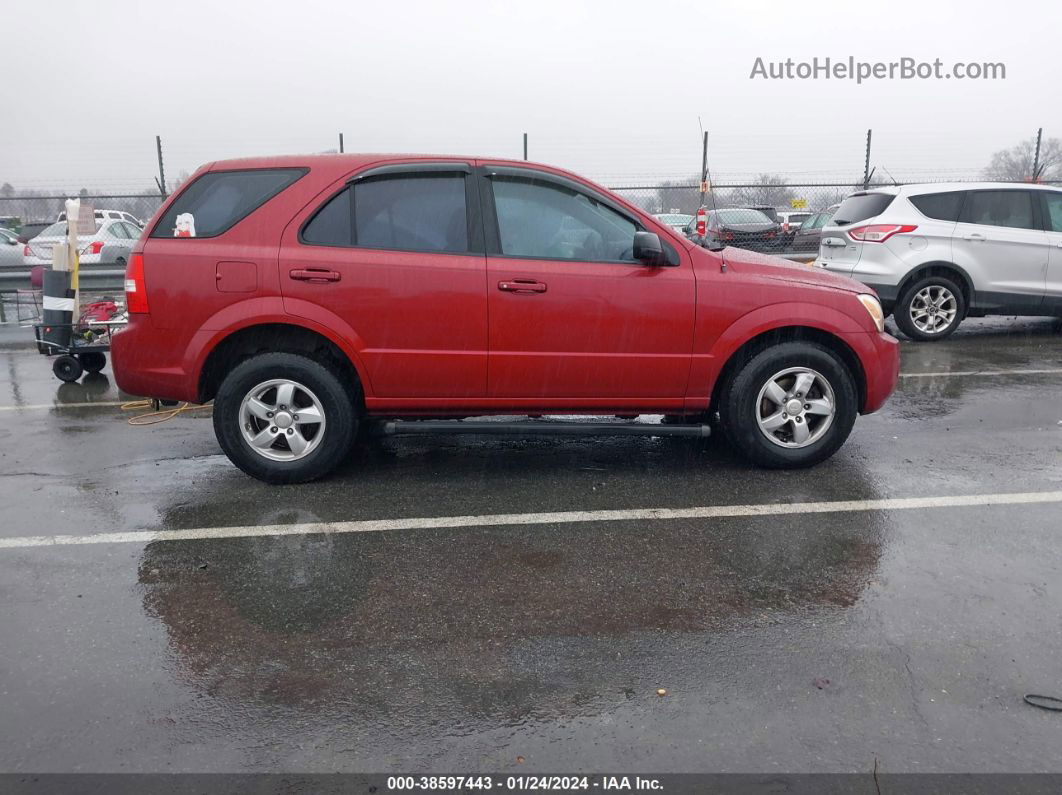 2008 Kia Sorento   Red vin: KNDJD735785816002