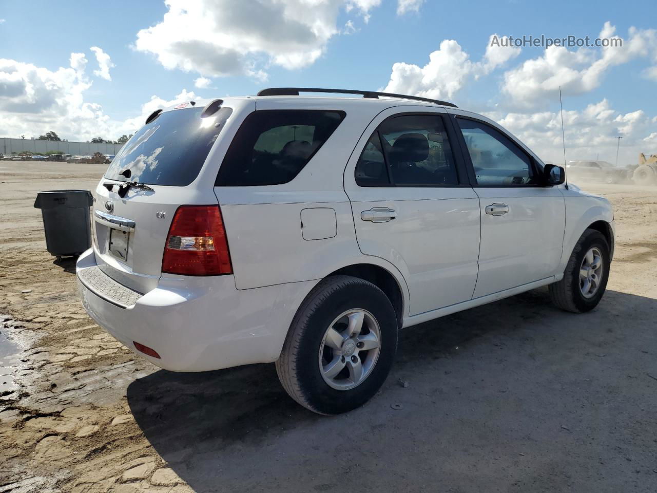 2008 Kia Sorento Ex White vin: KNDJD735785819112