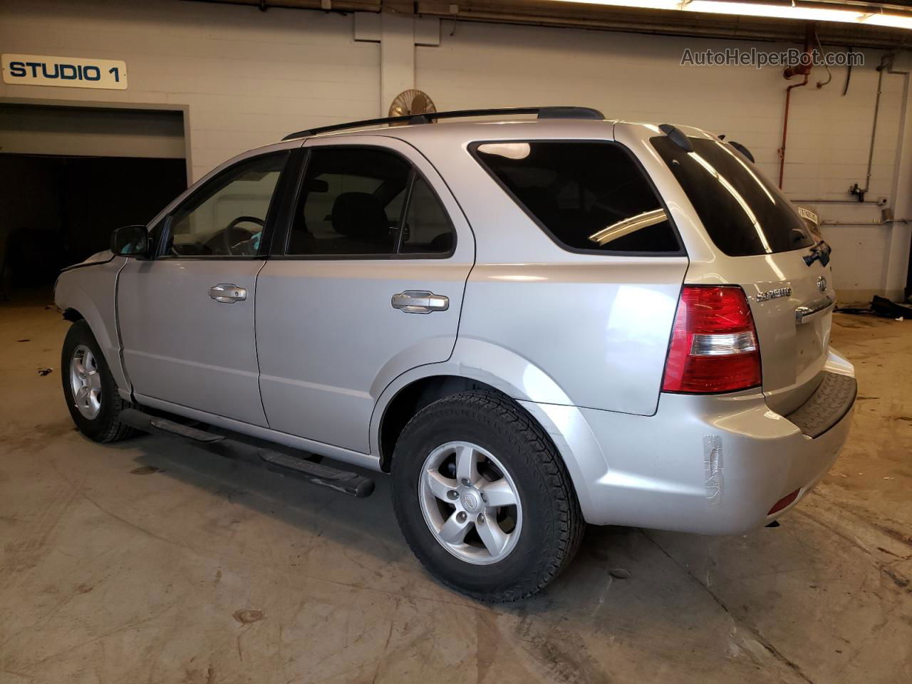 2008 Kia Sorento Ex Silver vin: KNDJD735785828165