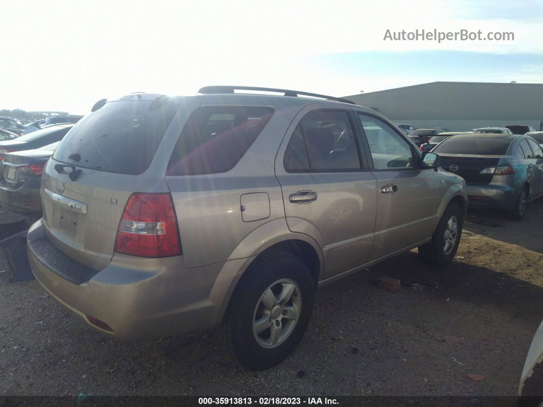 2008 Kia Sorento Lx Коричневый vin: KNDJD735885761088