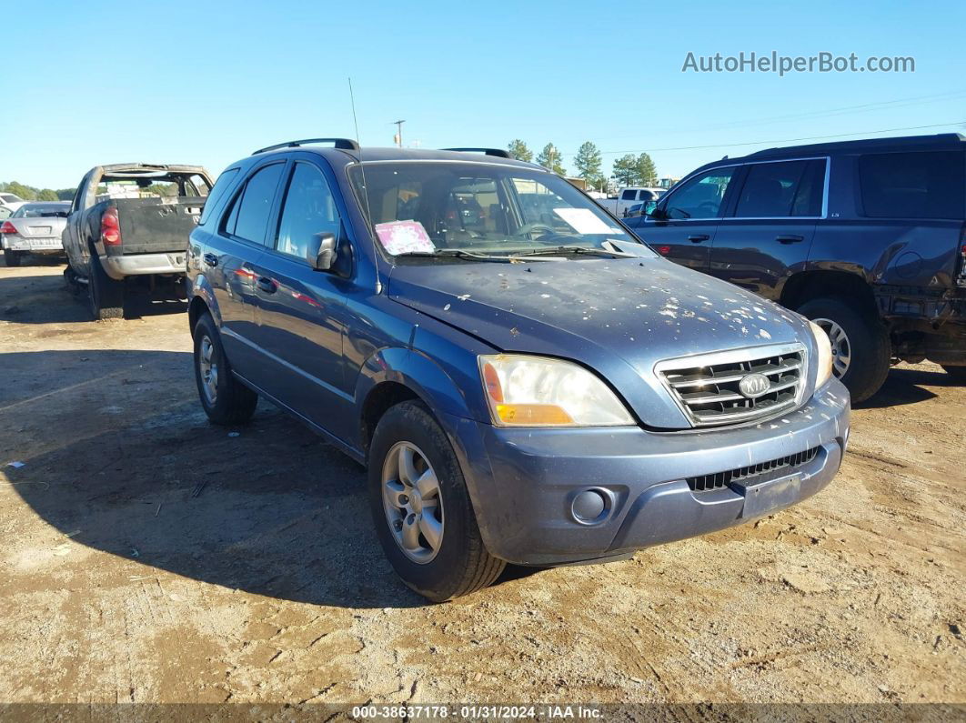 2008 Kia Sorento Lx Blue vin: KNDJD735885777100