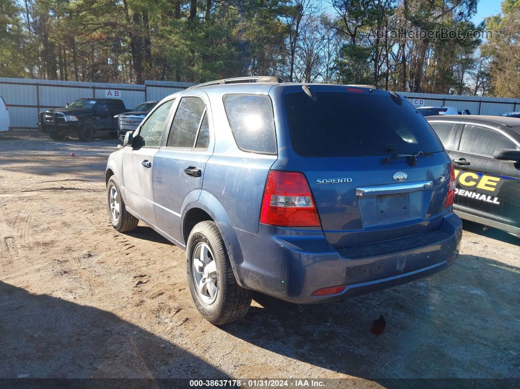 2008 Kia Sorento Lx Blue vin: KNDJD735885777100