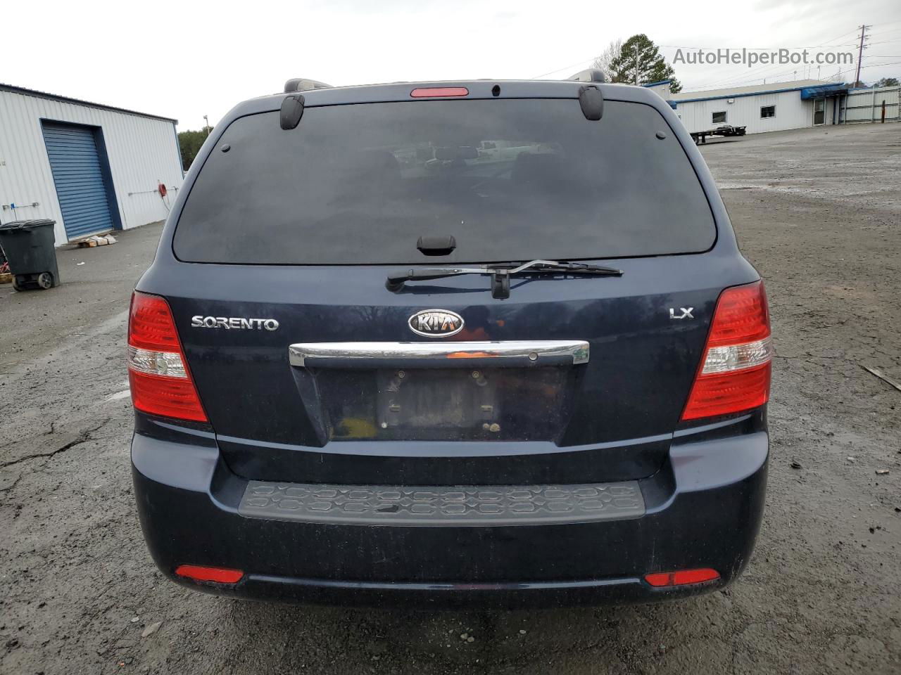 2008 Kia Sorento Ex Синий vin: KNDJD735885854192