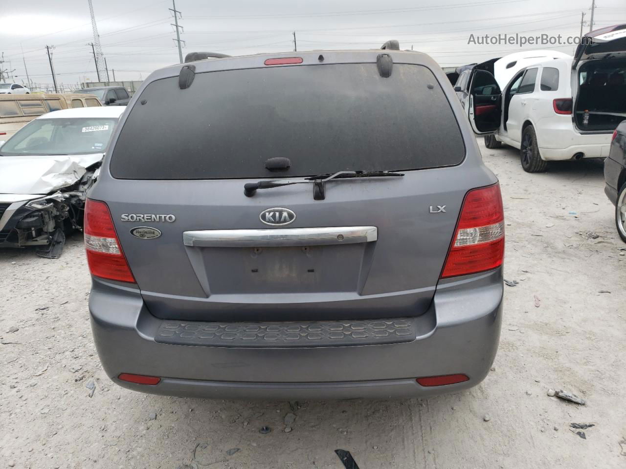 2008 Kia Sorento Ex Gray vin: KNDJD735985770866