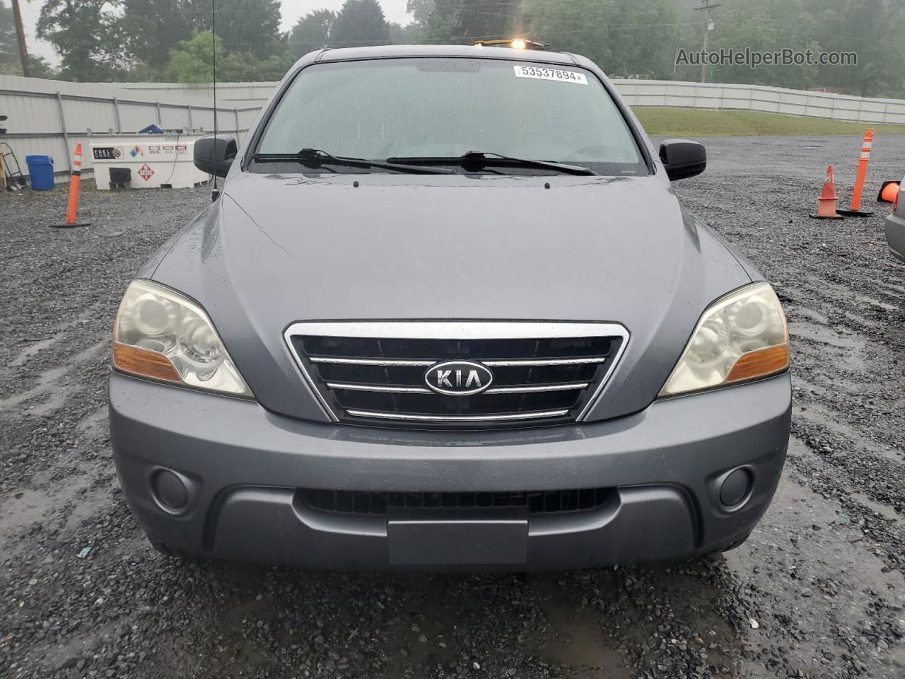 2008 Kia Sorento Ex Серый vin: KNDJD735985771029