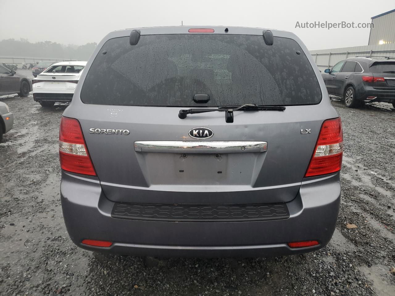 2008 Kia Sorento Ex Серый vin: KNDJD735985771029