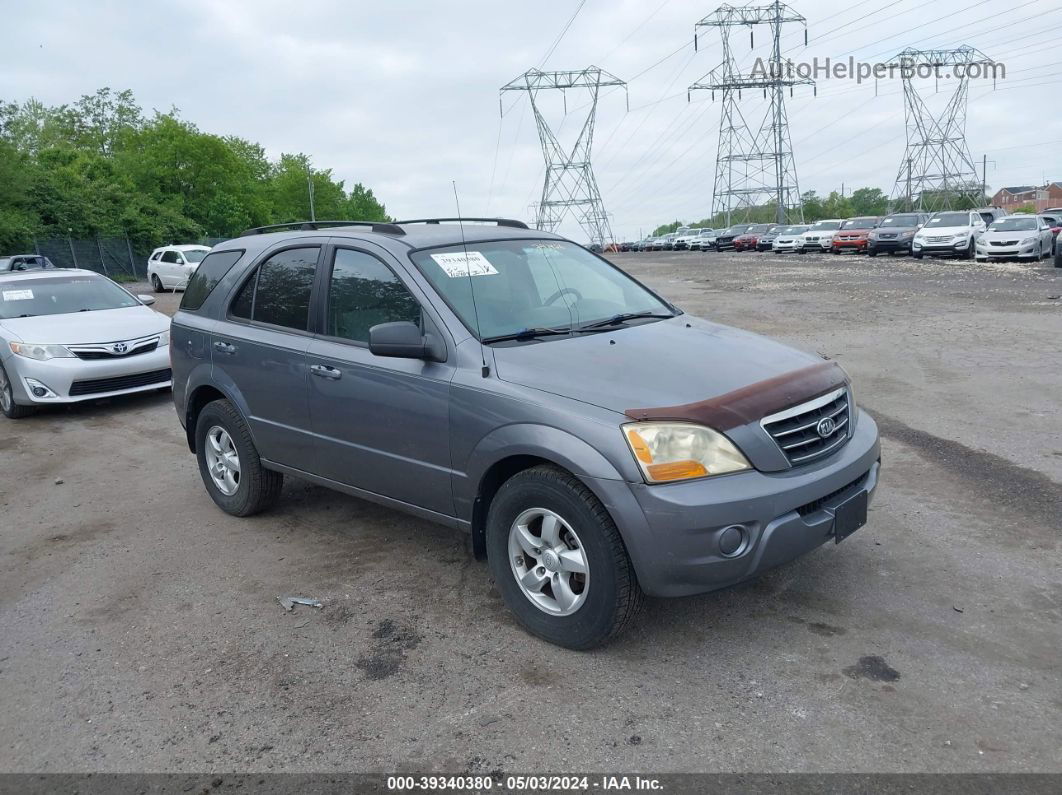 2008 Kia Sorento Lx Серый vin: KNDJD735985791426