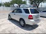 2008 Kia Sorento Lx Silver vin: KNDJD735985797789