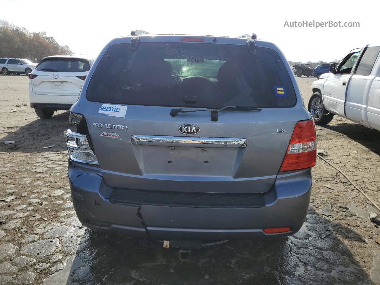 2008 Kia Sorento Ex Blue vin: KNDJD735985818205