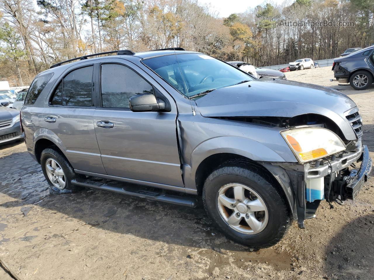 2008 Kia Sorento Ex Blue vin: KNDJD735985818205