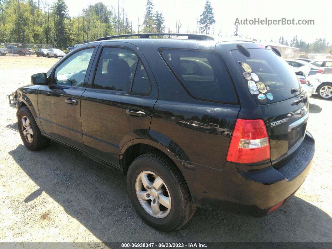 2008 Kia Sorento Lx Black vin: KNDJD735985830600