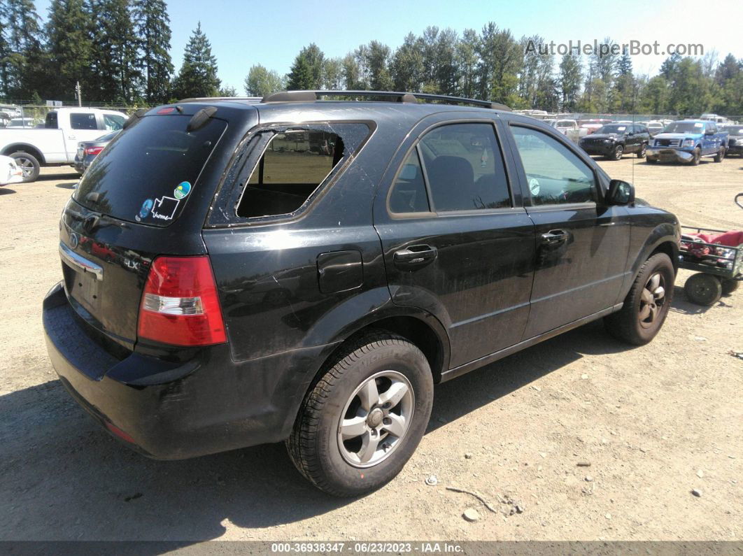 2008 Kia Sorento Lx Black vin: KNDJD735985830600