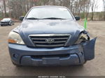 2008 Kia Sorento Lx Base Blue vin: KNDJD735X85780614