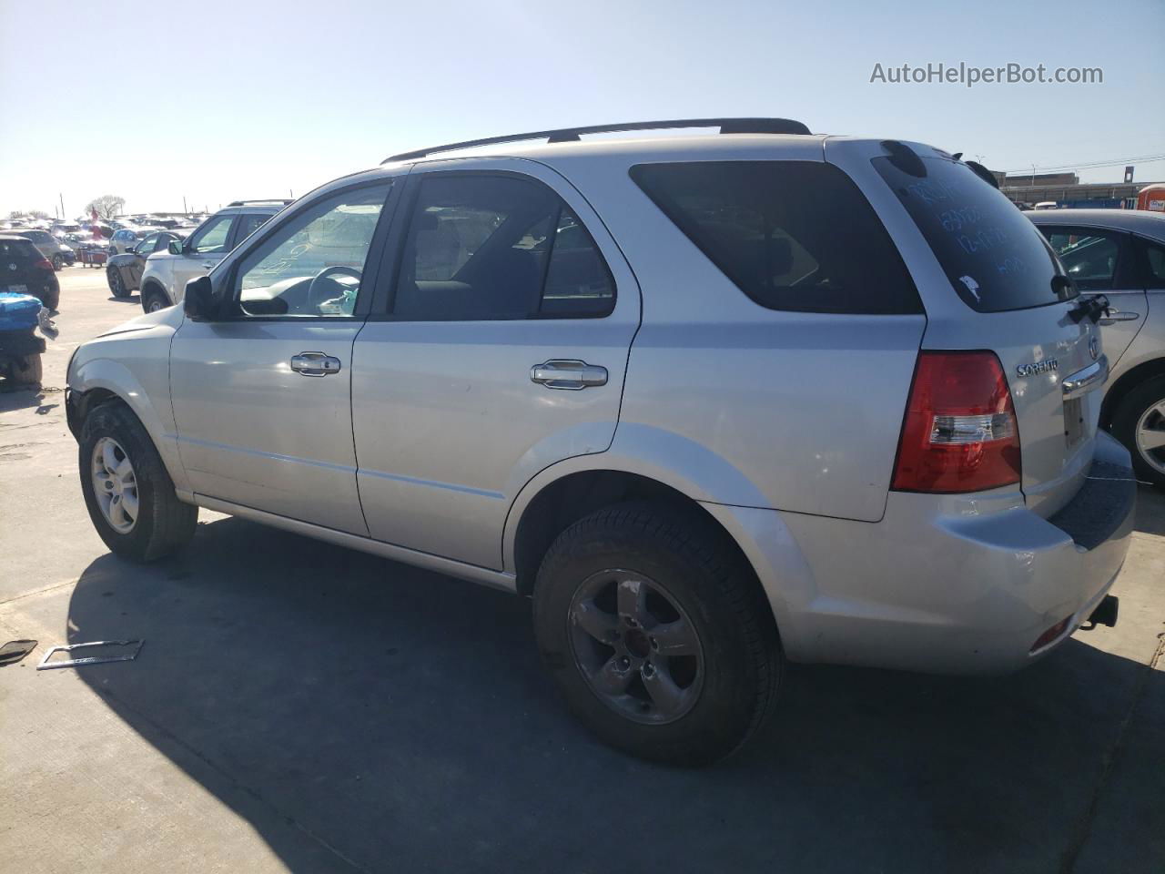 2008 Kia Sorento Ex Silver vin: KNDJD735X85819864