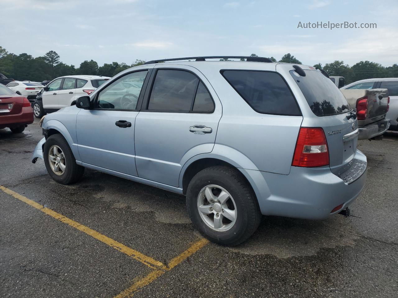 2008 Kia Sorento Ex Blue vin: KNDJD735X85839368