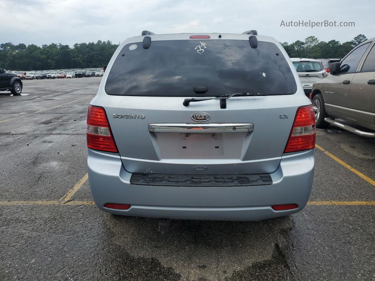 2008 Kia Sorento Ex Blue vin: KNDJD735X85839368