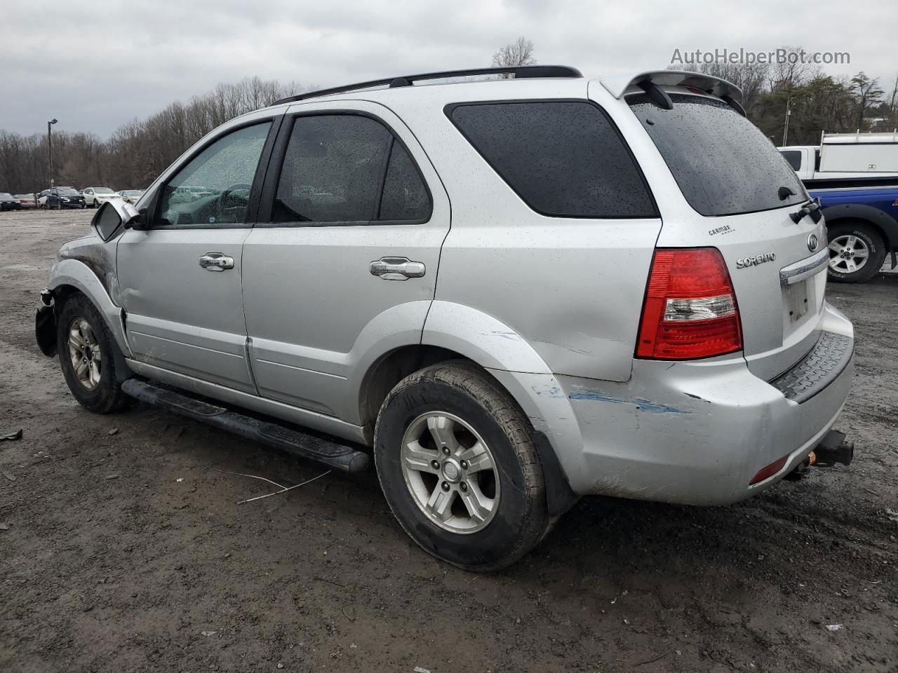 2008 Kia Sorento Ex Silver vin: KNDJD736085824239