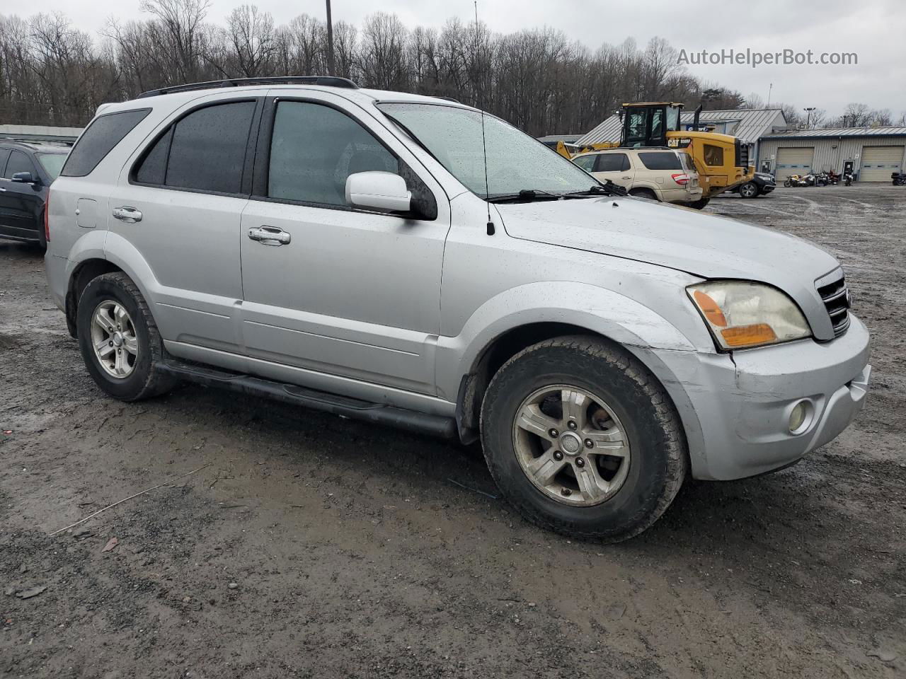 2008 Kia Sorento Ex Silver vin: KNDJD736085824239