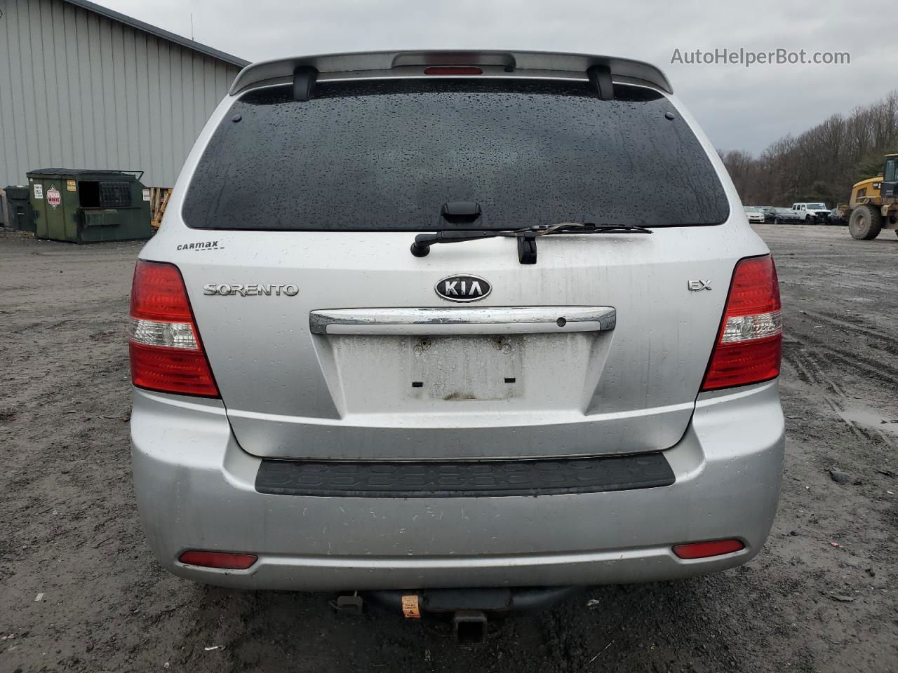 2008 Kia Sorento Ex Silver vin: KNDJD736085824239