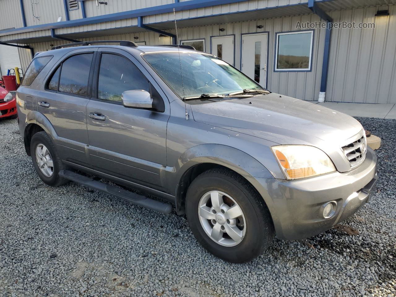 2008 Kia Sorento Ex Gray vin: KNDJD736185769610