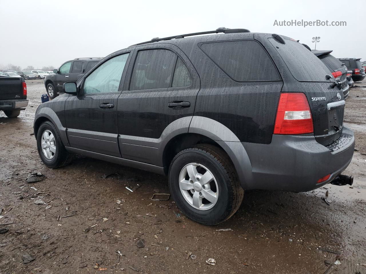 2008 Kia Sorento Ex Black vin: KNDJD736185781157