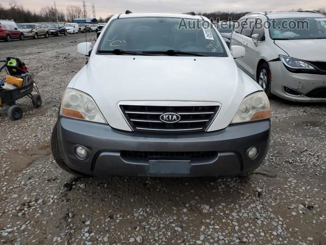 2008 Kia Sorento Ex White vin: KNDJD736285769857