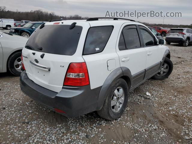 2008 Kia Sorento Ex White vin: KNDJD736285769857