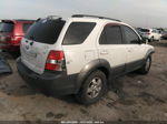 2008 Kia Sorento Ex White vin: KNDJD736585761865