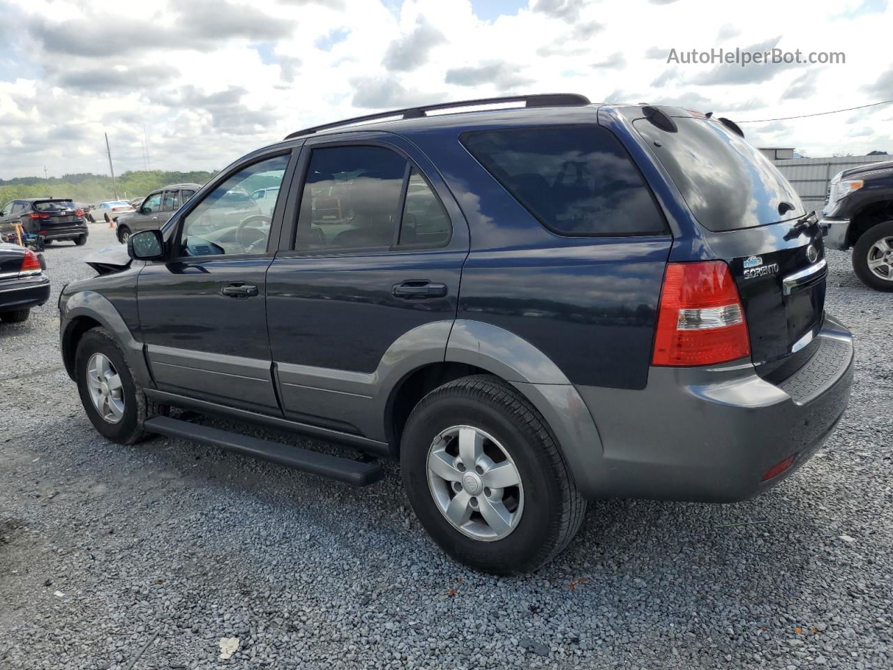 2008 Kia Sorento Ex Blue vin: KNDJD736585803595