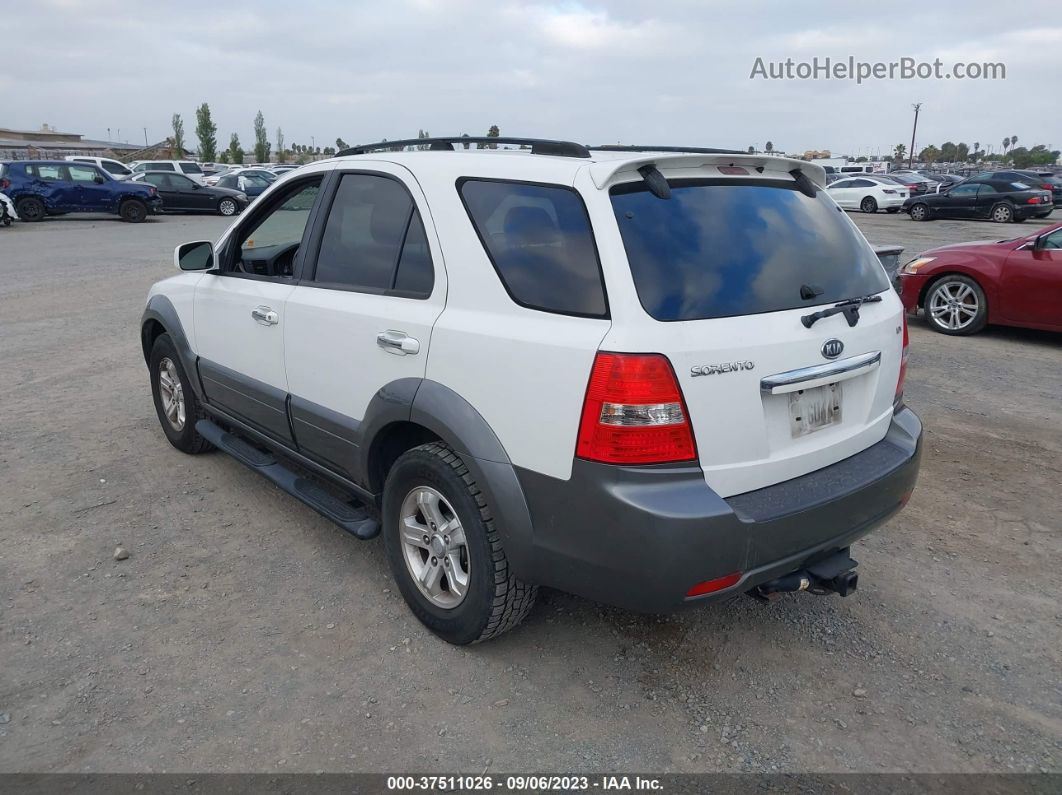 2008 Kia Sorento Ex Белый vin: KNDJD736685789805